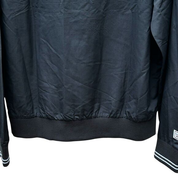 NEW Reebok V-Neck Long Sleeve Pullover Uniform Woven Crew Windbreaker-Size Small - Picture 9 of 14